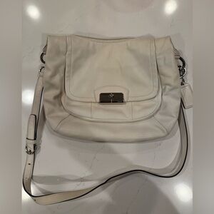 Coach Cream Leather bag